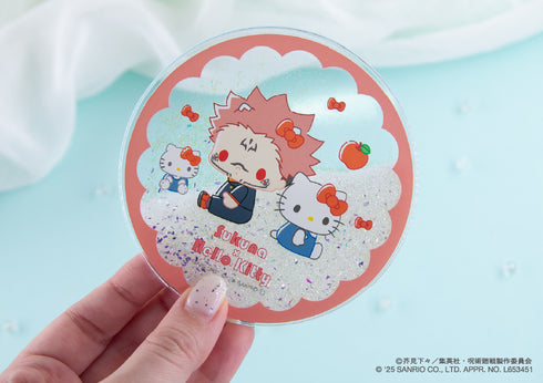 『呪術廻戦 ×サンリオキャラクターズ』グリッターコースター 10.宿儺・ハローキティ